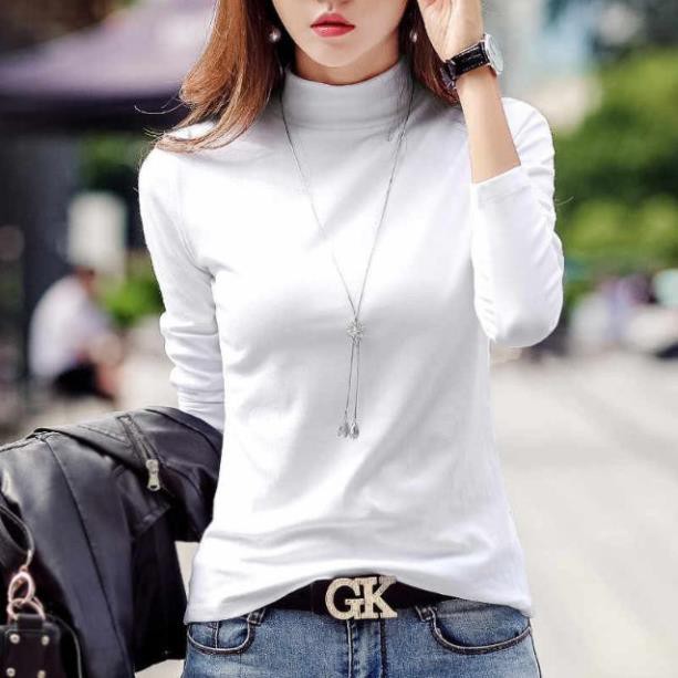 ÁO GIỮ NHIỆT LÓT NỈ cổ 3 phân { Bán Sỉ } | BigBuy360 - bigbuy360.vn