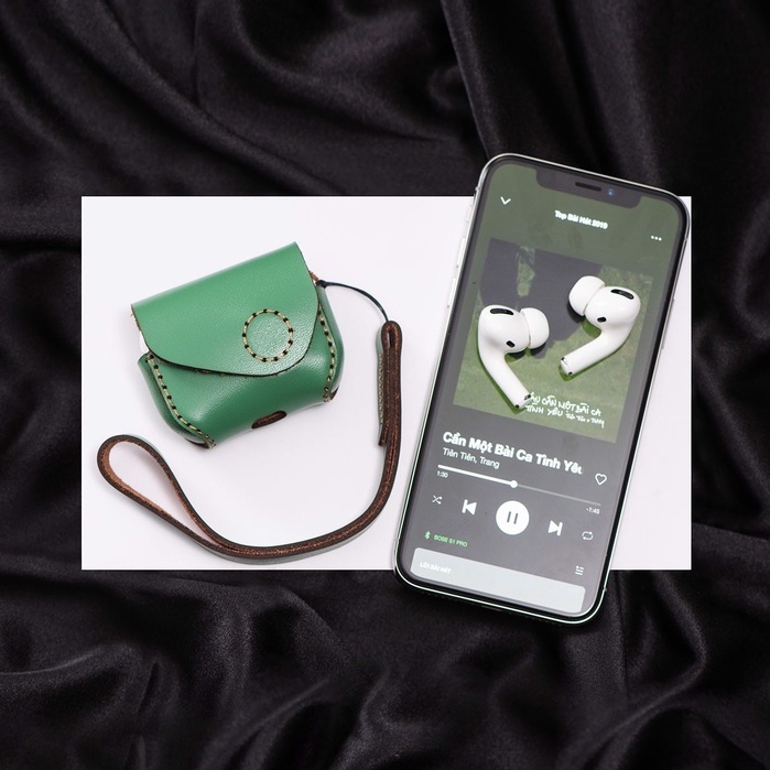 BAO DA AIRPODS PRO - CHÍNH HÃNG KHACTEN.COM