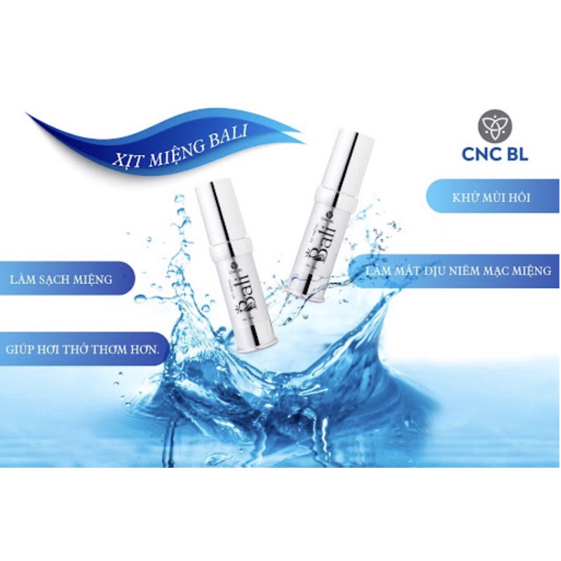 XỊT THƠM MIỆNG BALI 10ML