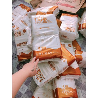 Tã quần💛FREESHIP♥️Giảm20k khi nhập (TAQUAN500) - Đồ Sơ Sinh -BỈM YOULI GOLD M96/L84/XL80/XXL72/XXXL68