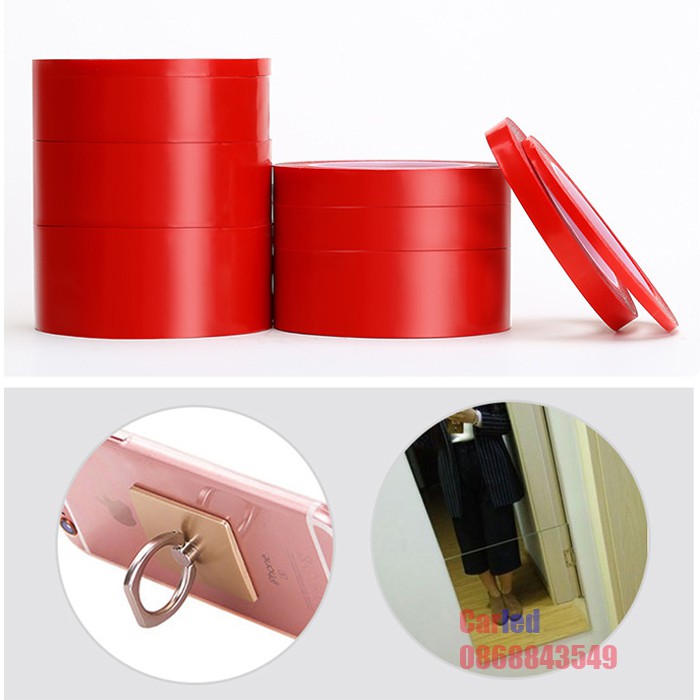 Băng keo 2 mặt trong suốt bám dính cao loại 0.6cm-1.5cm