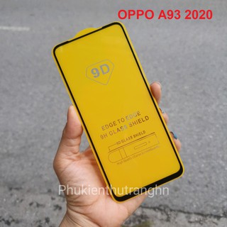 Kính Cường lực Full màn Full keo OPPO A93 2020 ( RENO 4F) - Tặng phụ kiện dán