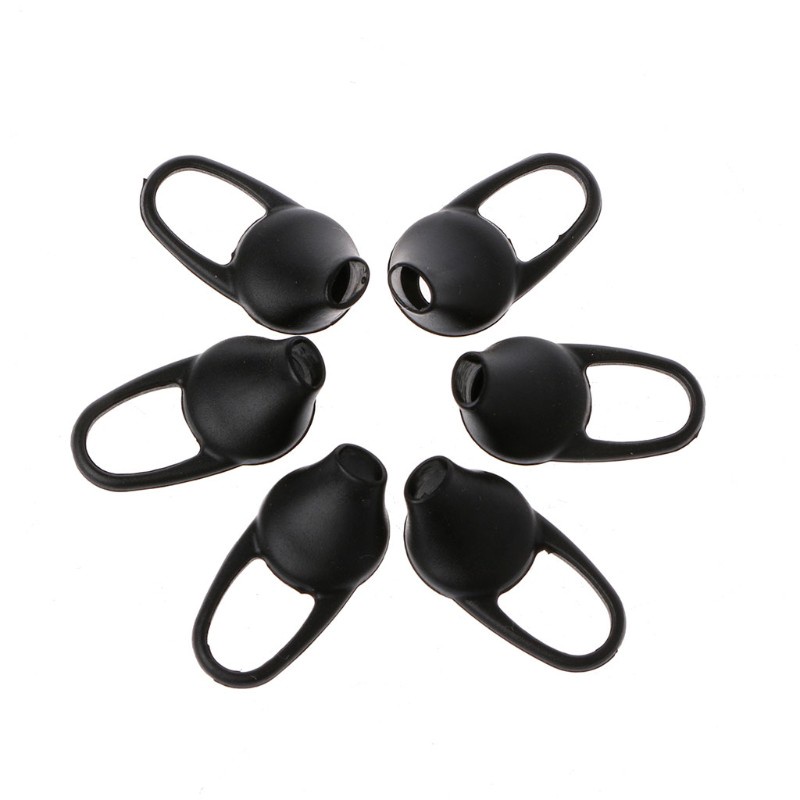 DOU 6Pcs Silicone In-Ear Bluetooth Earphone Earbud Tips Headset Earplug Cushion Cover