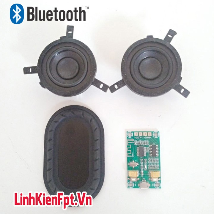 Mạch Thu Bluetooth , Combo Làm Loa Toàn Dải Bluetooth 3W Siêu Chất