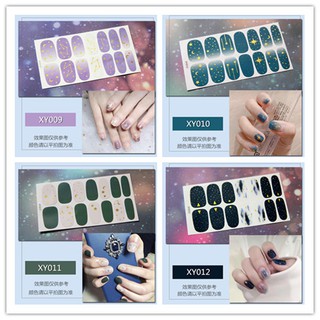 High quality eye-catching patterned nail stickers