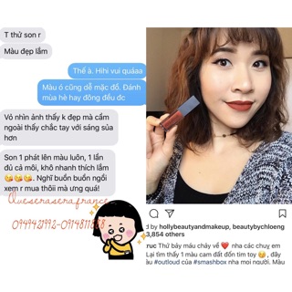 Son kem Smashbox màu Outloud