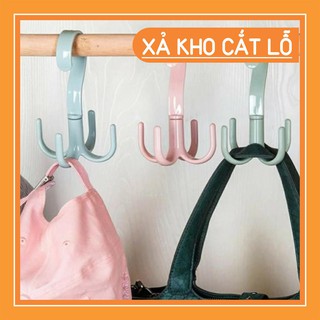 Móc treo đồ , túi xách đa năng xoay 360 độ