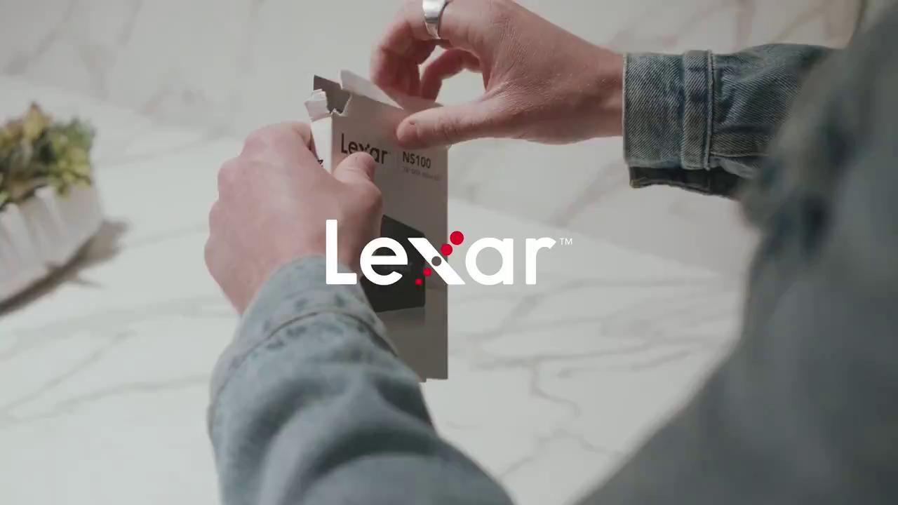 Ổ cứng SSD 120GB / 128GB / 240GB / 256GB Lexar NS100 Lite 2.5” SATA III (6Gb/s) | BigBuy360 - bigbuy360.vn