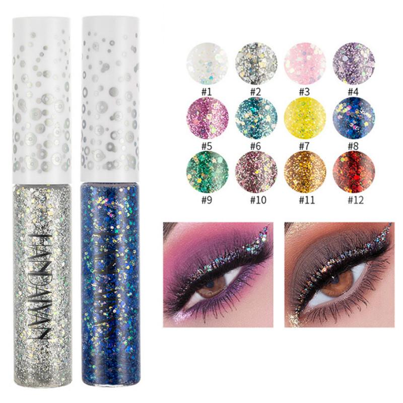 (Hàng Mới Về) Phấn Mắt Dạng Lỏng Handaiyan Lấp Lánh Nhiều Màu Tùy Chọn | BigBuy360 - bigbuy360.vn