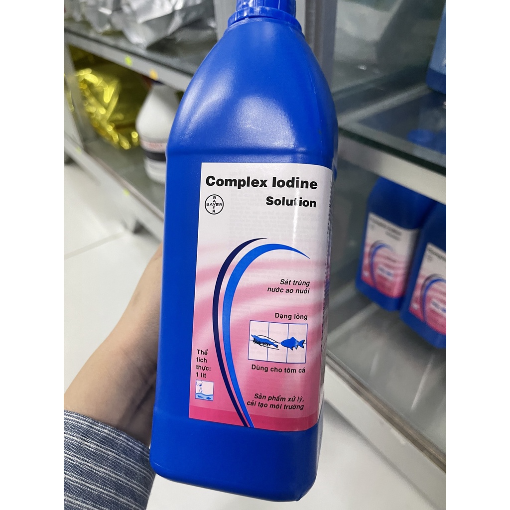 [Bayer] Iodine sát khuẩn - 1 lít