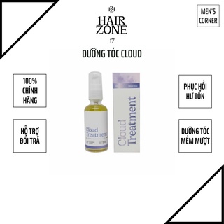 Dầu dưỡng tóc hairzone cloud treatment giúp tóc mềm mượt phục hồi hư tổn