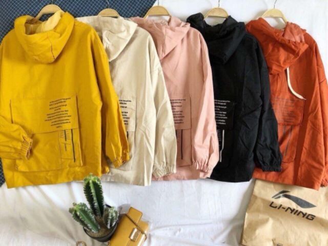 [Mã WASTMAY giảm 15% tối đa 30K đơn 150K] [Giá siêu rẻ] Áo khoác kaki form rộng in túi, kèm ảnh thật | BigBuy360 - bigbuy360.vn