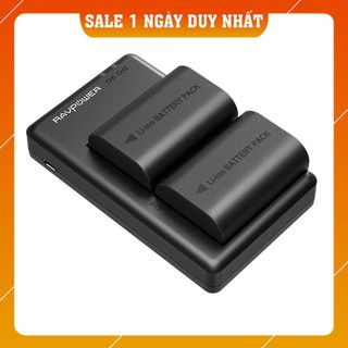 Bộ sạc pin máy ảnh Canon LP-E6 chính hãng Ravpower RP-BC003