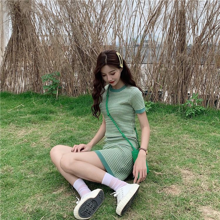 Đầm Ca Rô Thời Trang Cho Phái Nữ