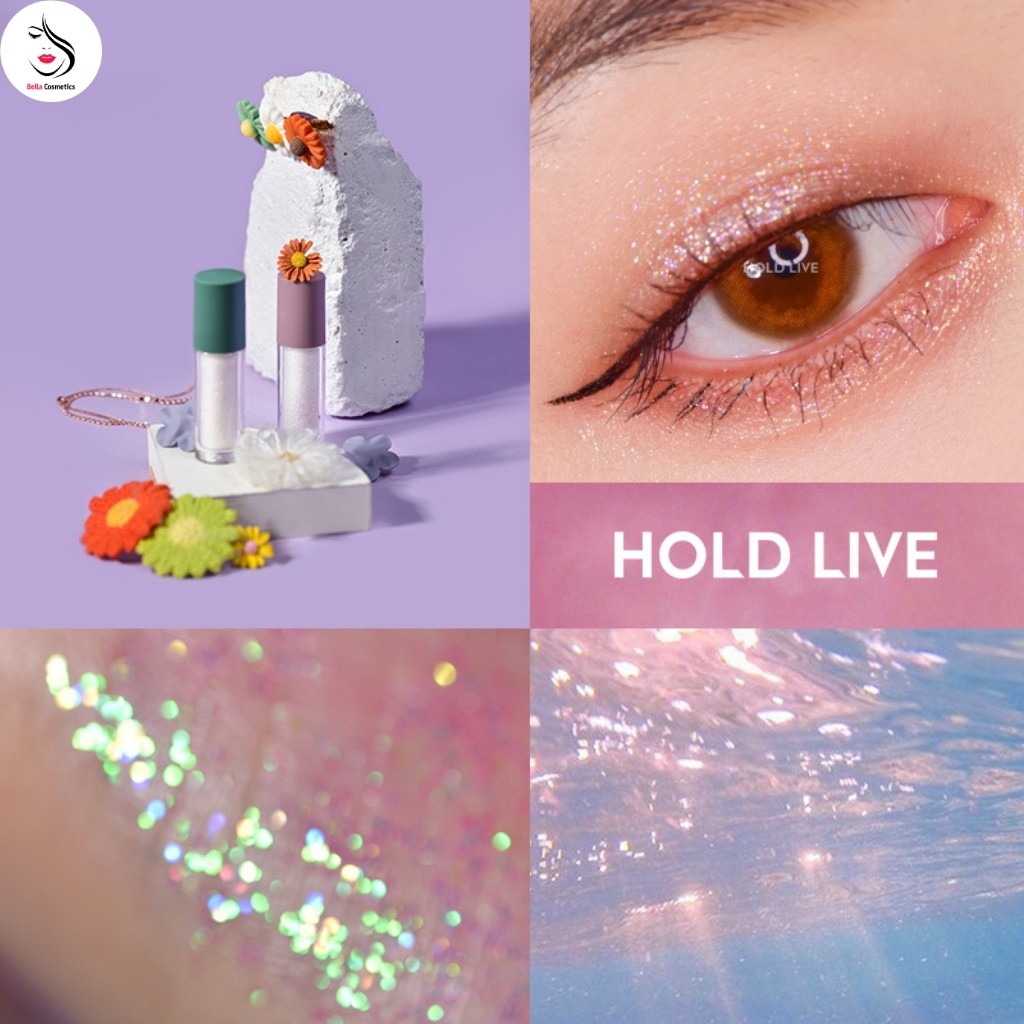 Set Nhũ Mắt HOLD LIVE Cool Beautiful Dạng Gel Lấp Lánh