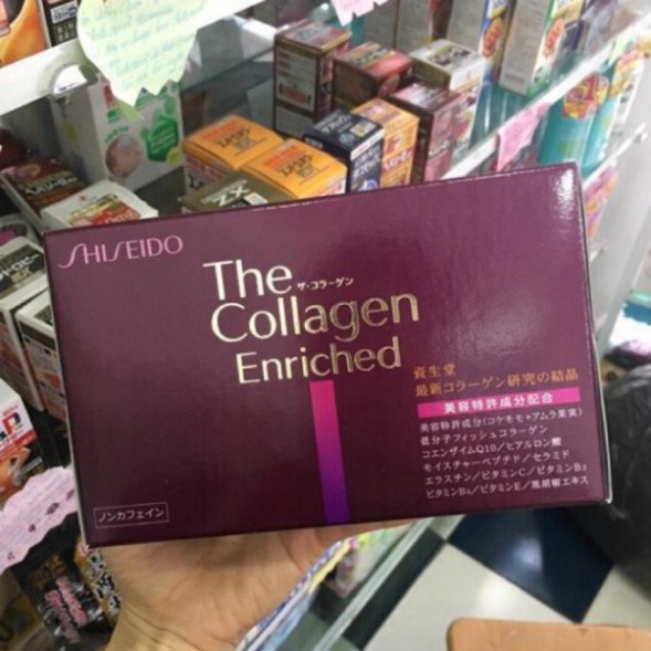 GIẢM GIÁ Collagen SHiseido EX và Enriched dạng nước Nhật bản 50ml GIẢM GIÁ