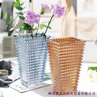 Bình cắm hoa bằng pha lê sáng tạo dành cho trang trí nhà hàng