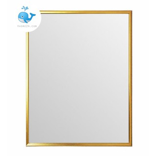 GƯƠNG TREO TƯỜNG VIỀN VÀNG GOLD BẢN NHỎ BL206A