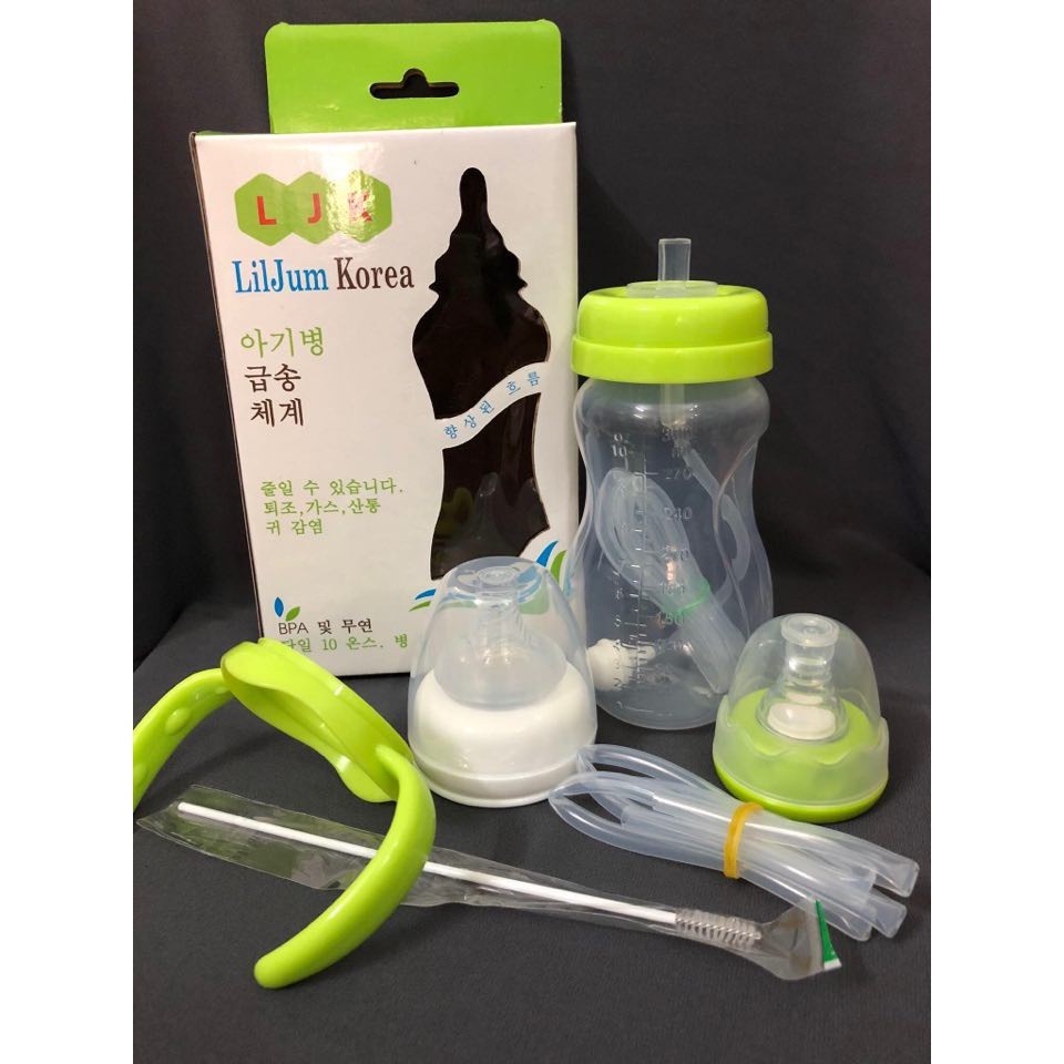 Bình Sữa Rảnh Tay Lil' Jumbl 300ml