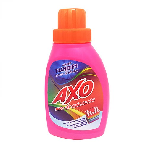 [Mã HCMST5 giảm 10K đơn 99K] Nước tẩy quần áo màu AXO Hương Hoa Đào 400ml