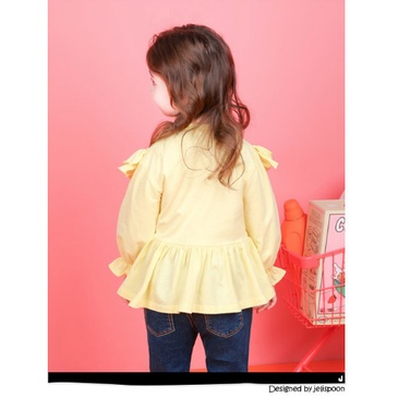 Áo váy cotton dài tay Hàn Quốc JBQGTS22 JL2