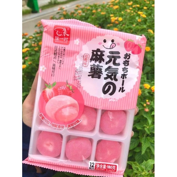 Gói 180g Bánh Mochi Kem Lạnh Vị Hoa Quả