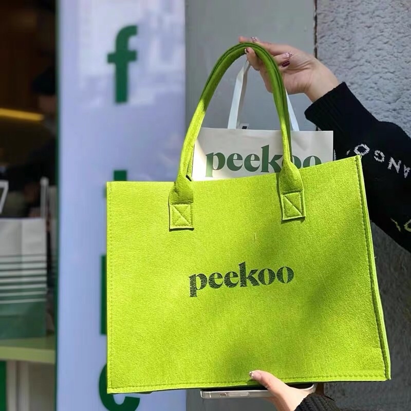 TÚI XÁCH PEEKOO XANH LÁ - Túi xách gấu nâu thời trang siêu hót