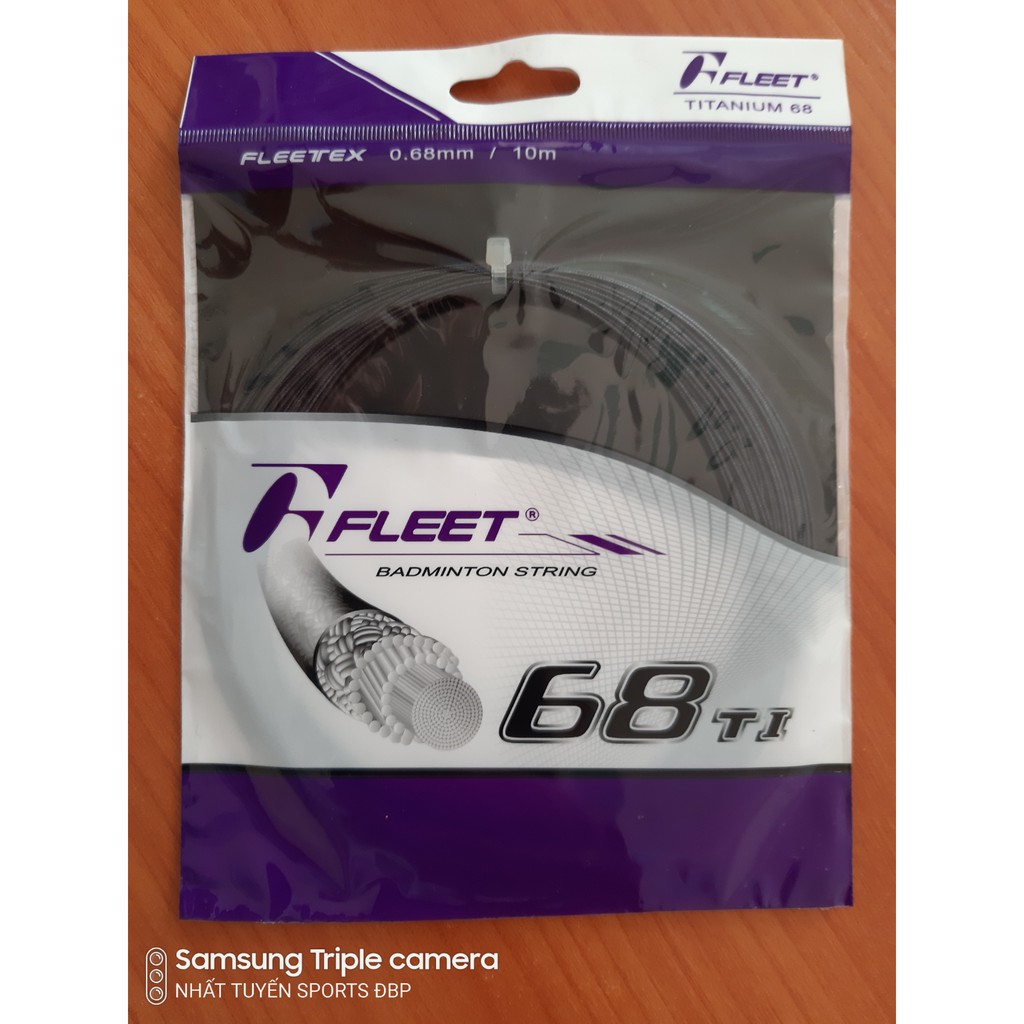 Dây cước đan vợt cầu lông Fleet 68 Ti (Chính hãng)