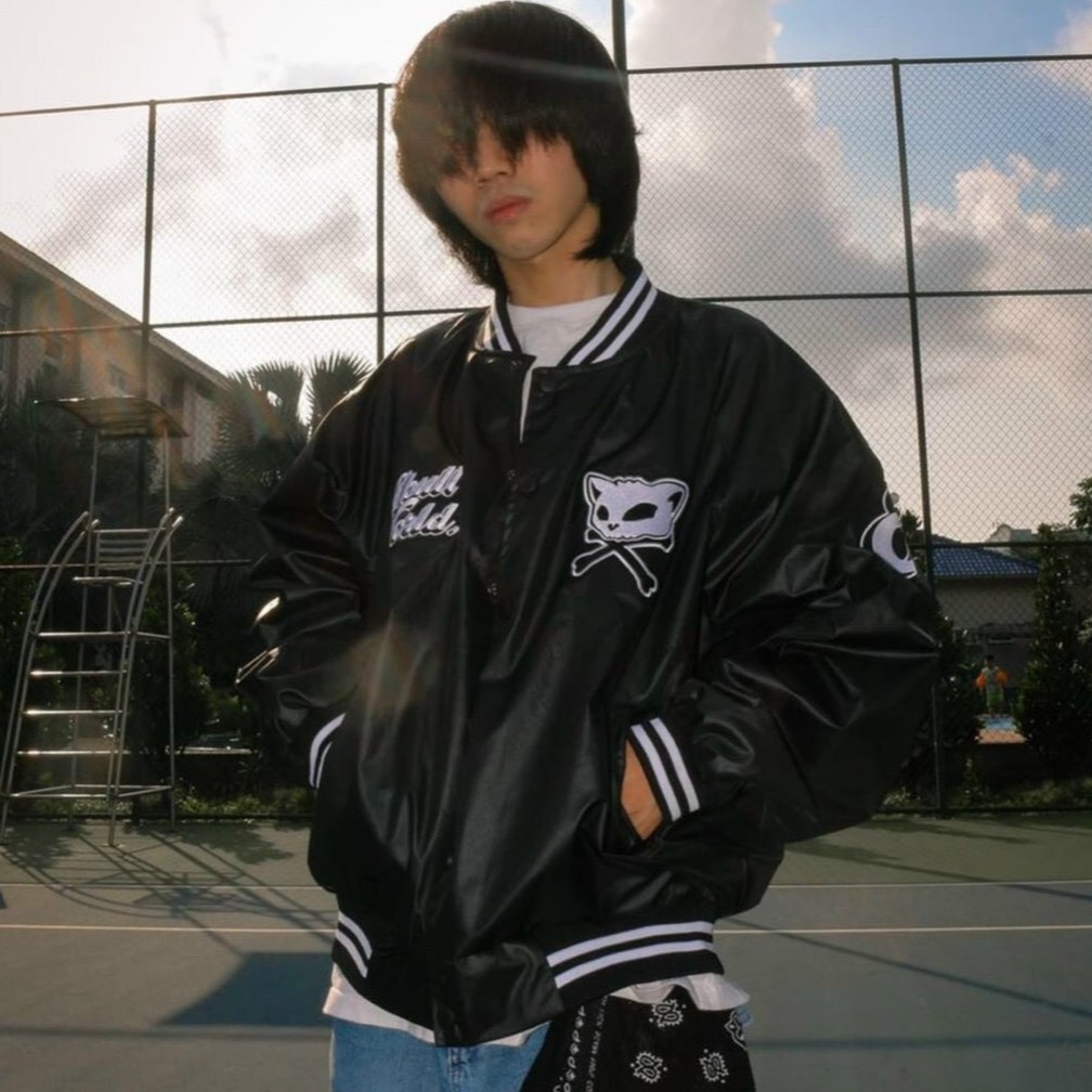 Áo khoác bomber dù unisex bóng chày form rộng Mèo Lâu nam nữ ulzzang Wind | BigBuy360 - bigbuy360.vn