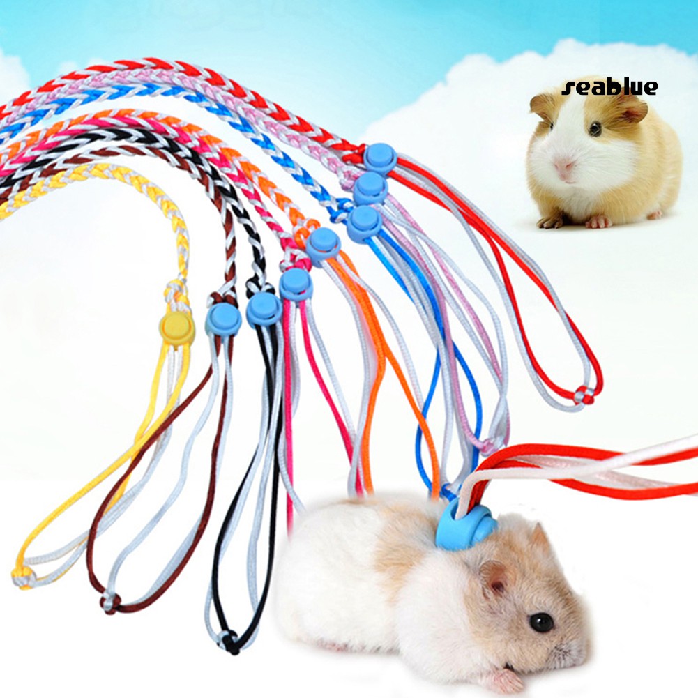 Dây Dắt Thú Cưng Nhỏ Chuột Hamster Thỏ Đi Dạo 1.4 / 2m Có Thể Điều Chỉnh