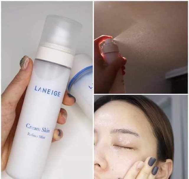 XỊT KHOÁNG LANEIGE CREAM SKIN REFINER MIST