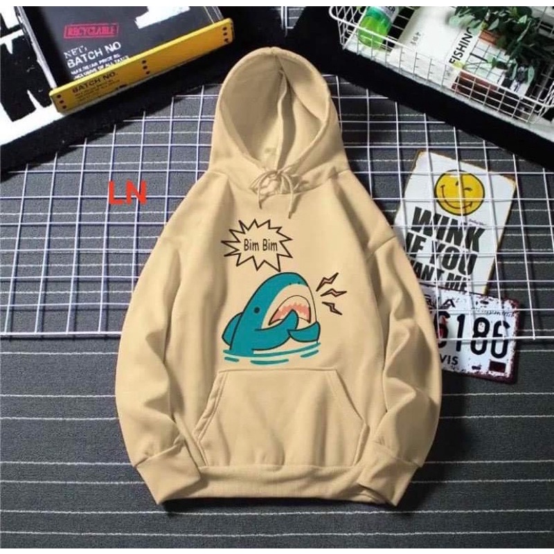 Áo hoodie cá bim bim TH6