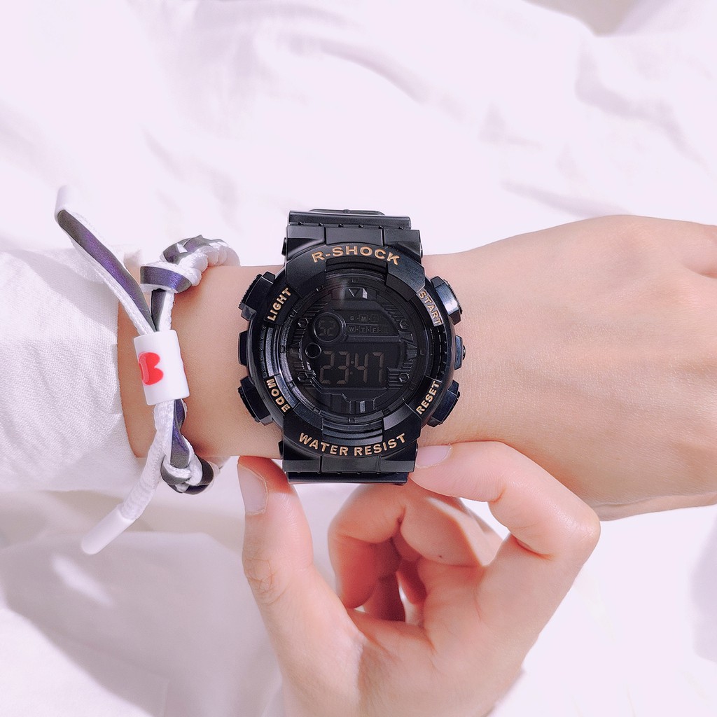 Đồng hồ điện tử nam nữ Hàn Quốc SPORT kiểu dáng thể thao, đầy đủ chức năng