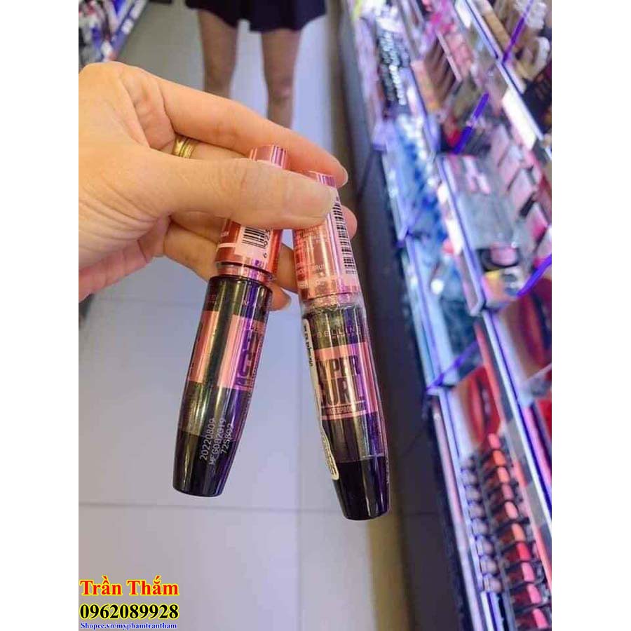 Mascara Maybellin Dài Cong Mi , Không Lem , Không Trôi , Hàng Chuẩn Auth