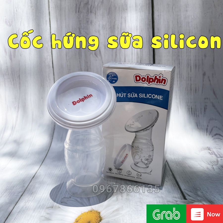 Cốc phễu hứng sữa silicon Dolphin DP-064