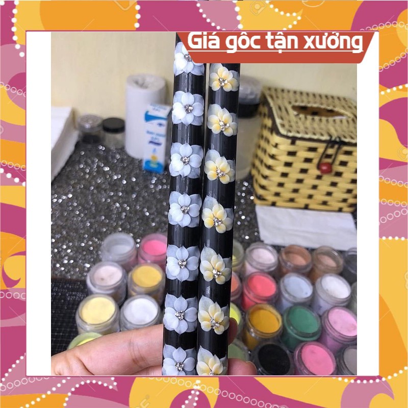 Hoa bột gắn móng hoa chân HUYEN ANH SHOP NAIL HUYỀN ANH