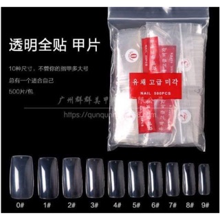 Móng úp Hàn form vuông