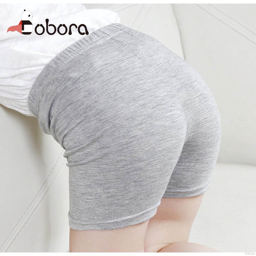 Quần legging ngắn lưng thun đính nơ dễ thương cho bé gái