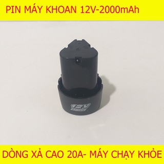 Pin Máy Khoan 12V Li-Ion 20000mAh- Xả Cao