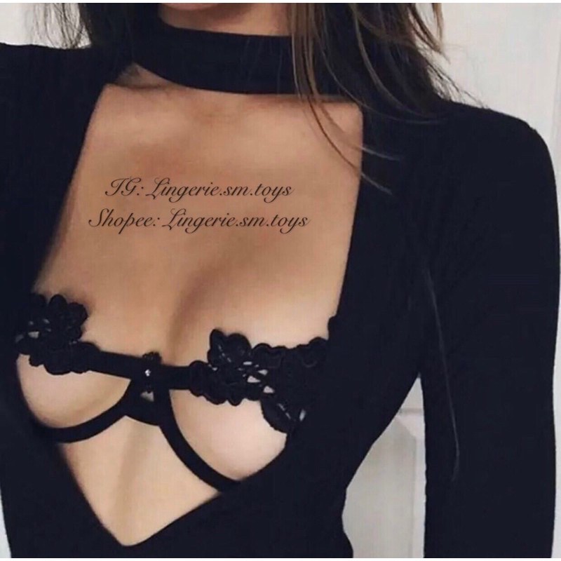 Set 2 Mảnh Gọng Ren Hoa Gợi Cảm | Nội Y Sexy (ảnh thật) | BigBuy360 - bigbuy360.vn