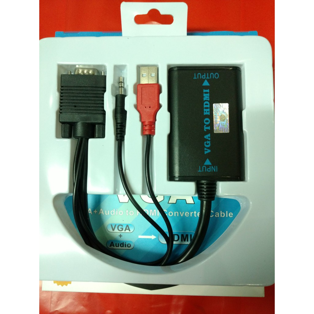 Cáp chuyển VGA SANG HDMI cao cấp - BH 12 Tháng