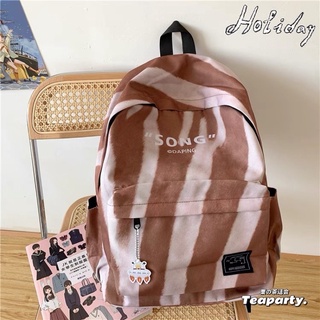 Balo kẻ Sọc chéo thời trang đi học dành cho nam nữ ulzzang phong cách hàn quốc