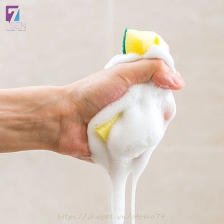 Miếng Mút Xốp Bọt Biển Cọ Rửa Chén Bát