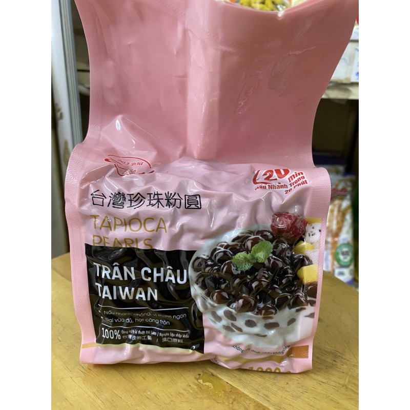 [Mã 77FMCGSALE1 giảm 10% đơn 250K] Trân Châu Đen Đài Loan 1 Kg (The Earth)