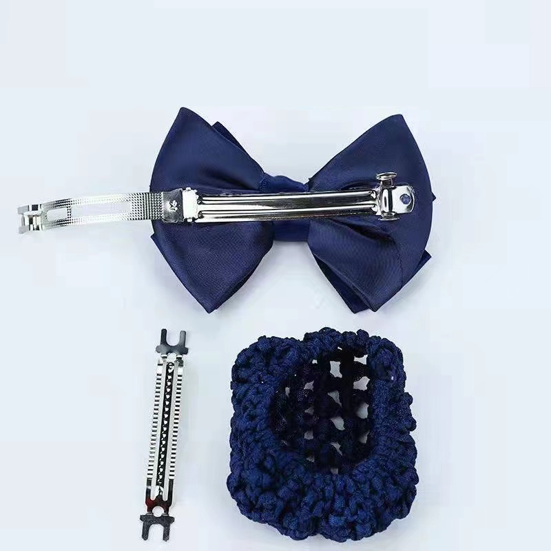 Kẹp Tóc Vải Lưới Lụa Họa Tiết Hoa Phong Cách Hàn Quốc Cho Nữ