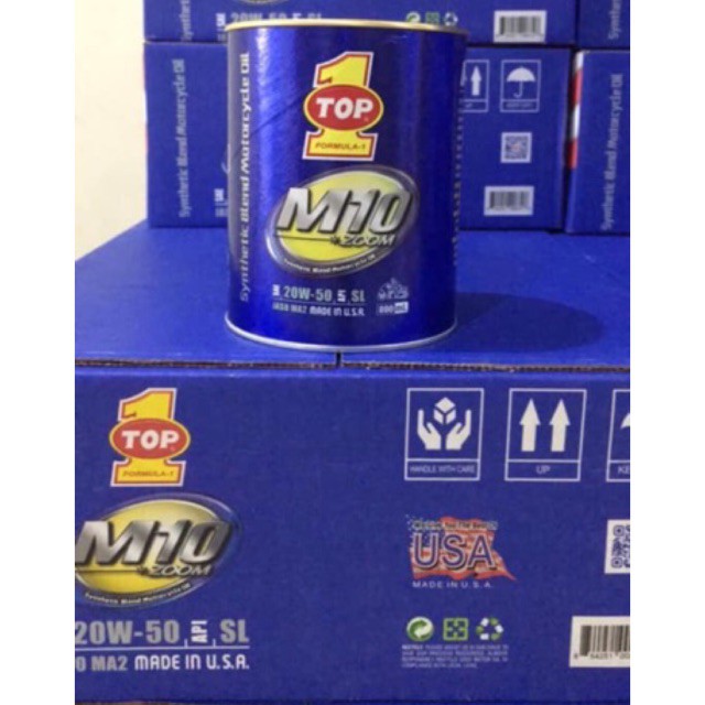 Nhớt xe số cao cấp Top 1 M10 20W50 1L