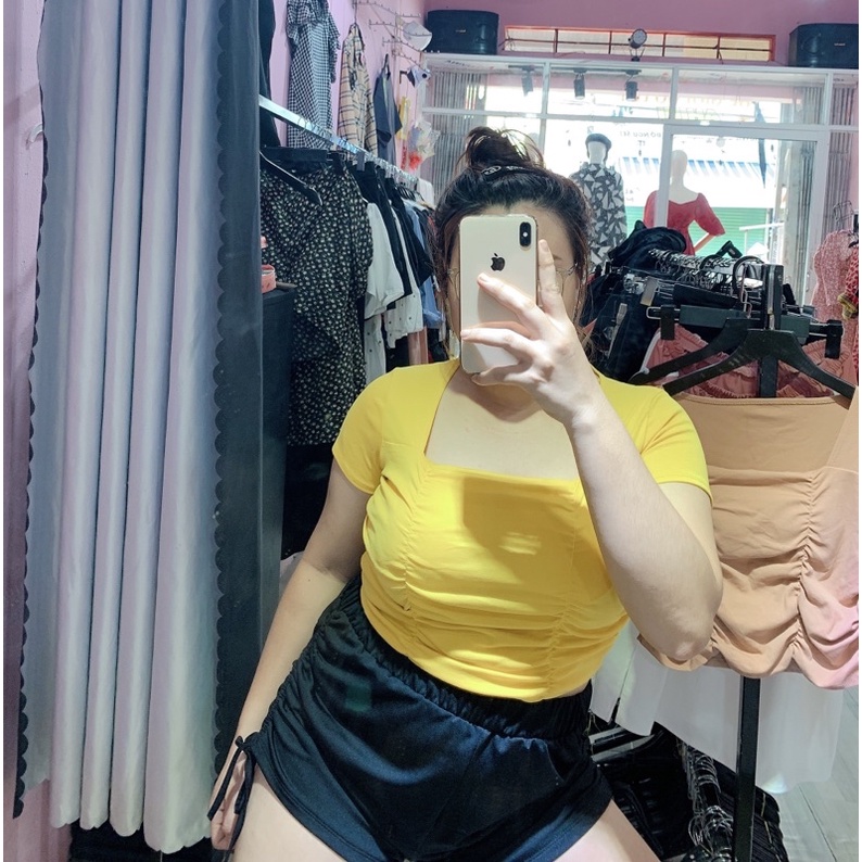 ÁO CROPTOP BIGSIZE ẢNH THẬT 100%