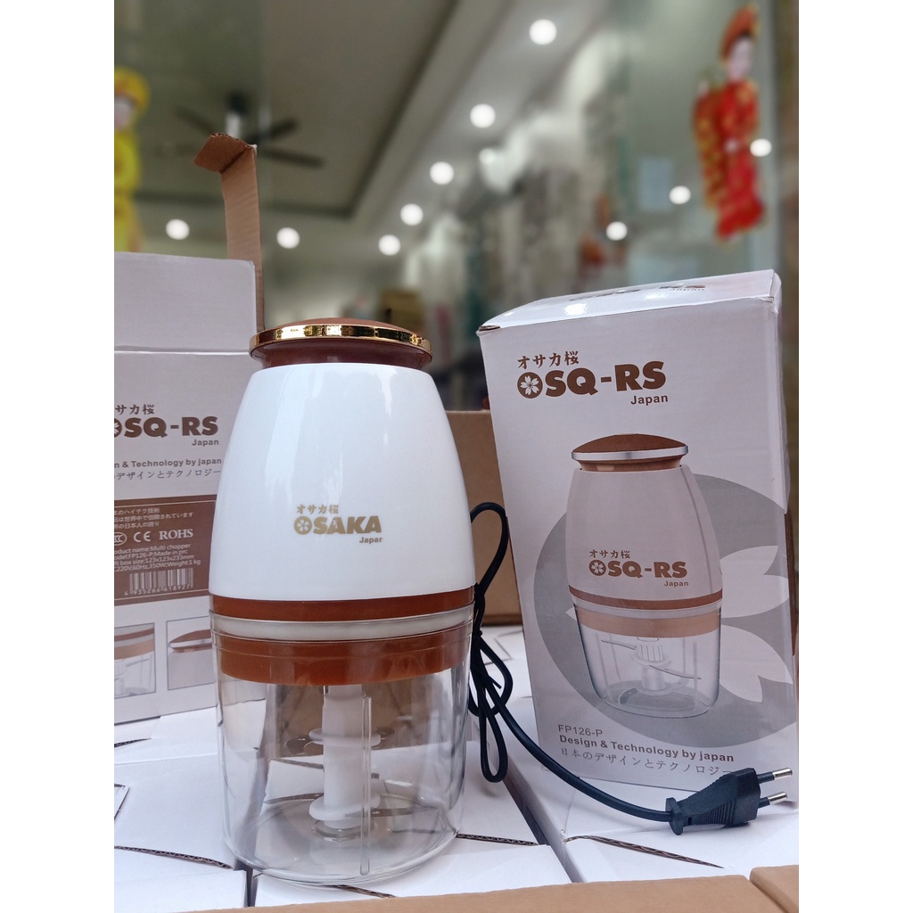 Máy Xay Sinh Tố Osaka, Xay Thịt Cá, Xay Đá, Xay Hoa Quả Dung Tích 700ml Bảo Hành 12 Tháng
