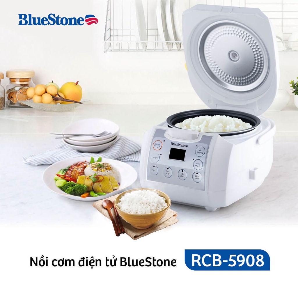 Nồi Cơm Điện Tử Bluestone RCB-5908 (1.2L)