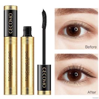 [Hàng mới về] Mascara chuốt cong dày mi GECOMO màu sắc lâu trôi không thấm nước 8ml